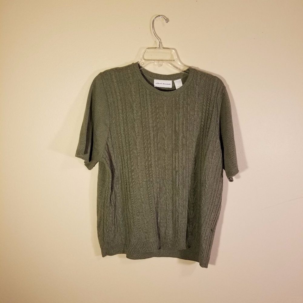 ALFRED DUNNER short sleeve sweater